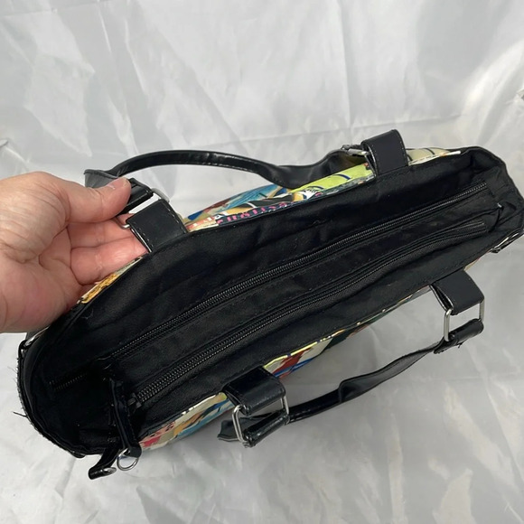 ELLE GOURMET Insulated Lunch Bag 2 Zippered Compartments Large Capacity Glam - Picture 7 of 14